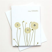 Tiny Fingers Tiny Toes New Arrival / Baby Card