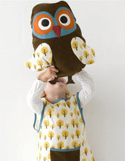 Organic Cotton Owl Cushion