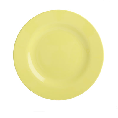 Rice Melamine Plate - Yellow