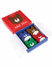 Baby Socks Gift Set - Bear