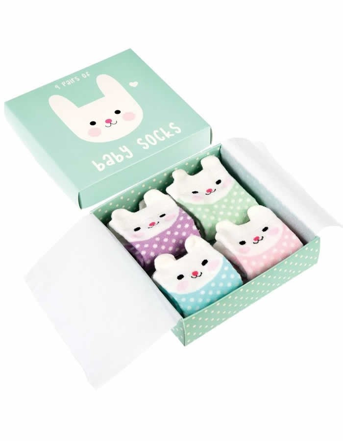 Baby Socks Gift Set - Bunny