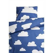 Clouds Bed Set - Blue Cot 