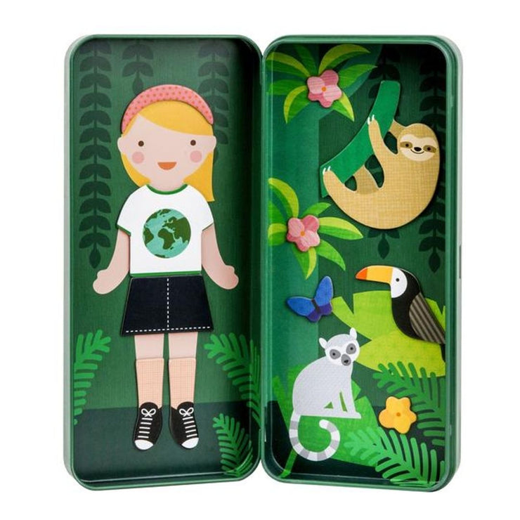 Petit Collage Nature Travel Magnetic Dressing Up