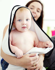 Hooded Baby Towel - Swiss Cross