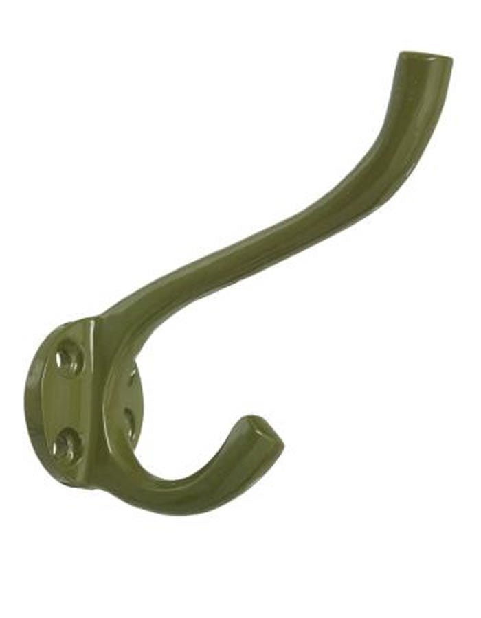 Metal Hook, Large - Army Green