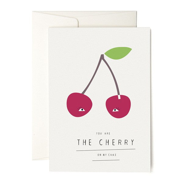 You Are The Cherry On My Cake Card