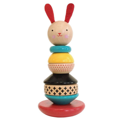 Stacking Toy - Wooden Rabbit