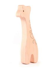 Wooden Giraffe Teether