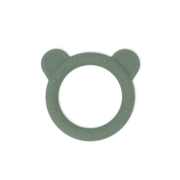 Mushie Teething Ring - Bear Thyme