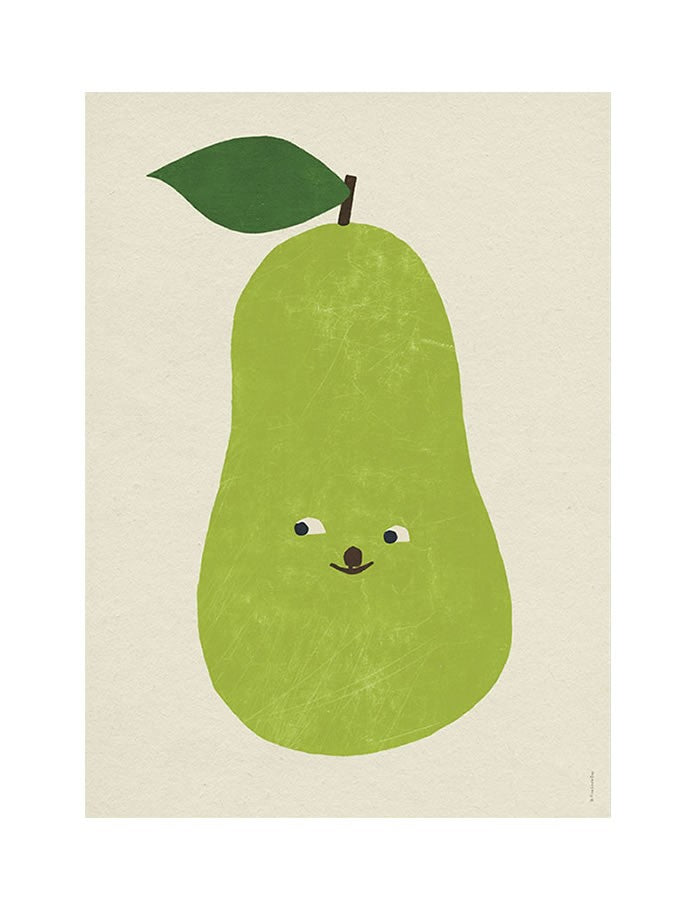 Piggelin Pear Poster