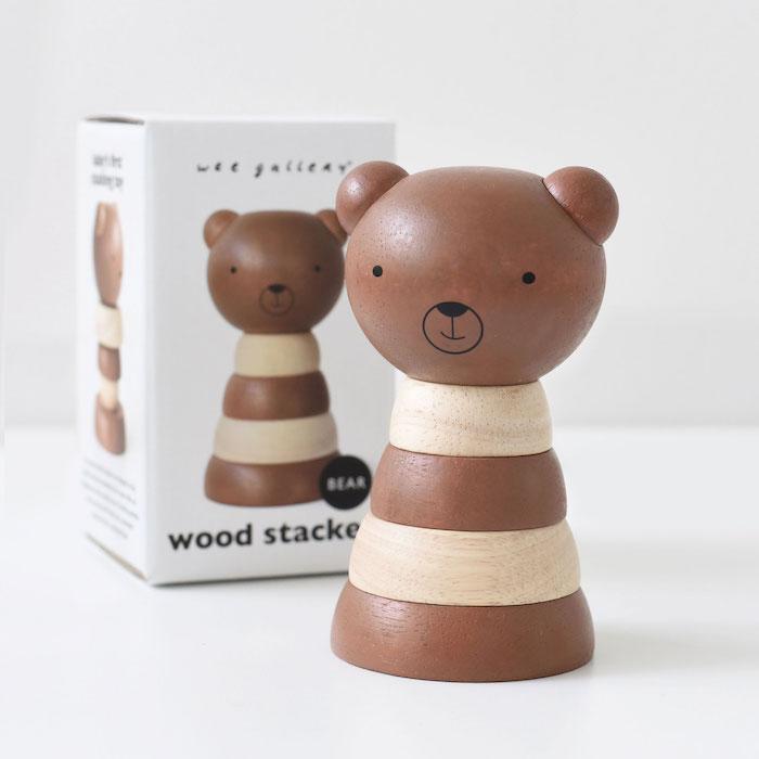 Wee Gallery Bear Stacking Toy